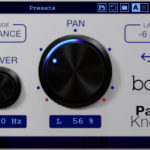 Boz Digital Labs「Pan Knob」の操作画面