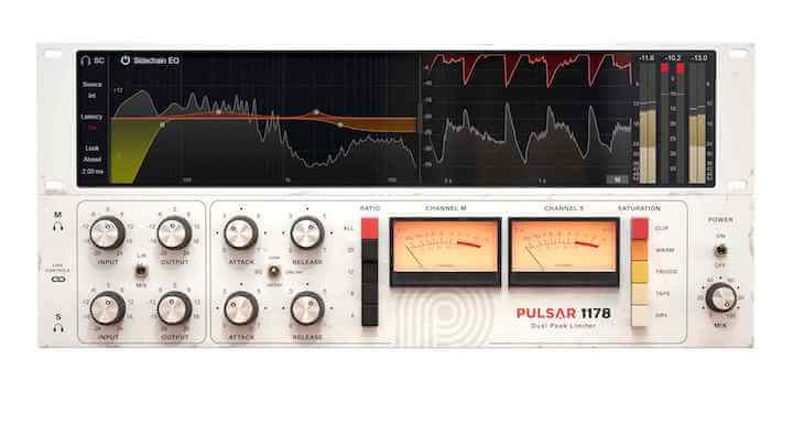 Pulsar Audio「Pulsar 1178」の操作画面