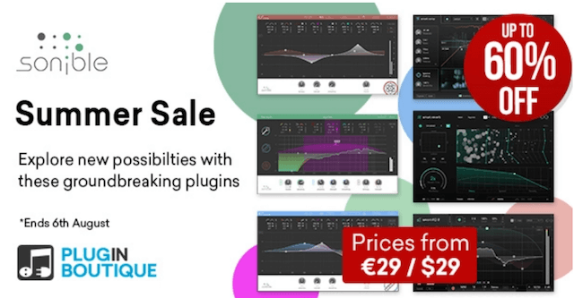 sonible Summer Sale
