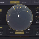 Sound Particles社「Brightness Panner」のSOUND PARTICLES設定画面