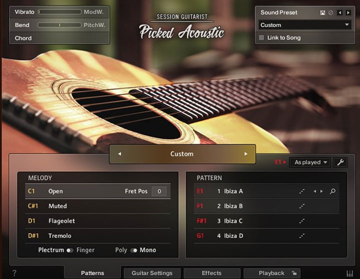 SESSION GUITARIST – PICKED ACOUSTIC