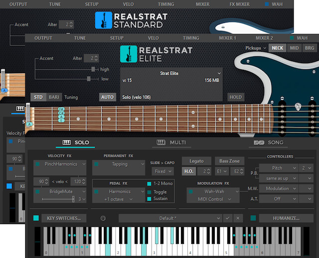 Music Lab「REALSTART」の操作画面