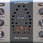 Audified「DW Drum Enhancer」の操作画面