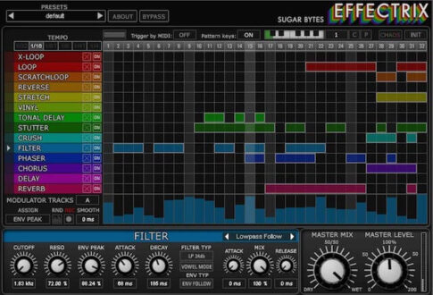 EffectrixのGUI画像