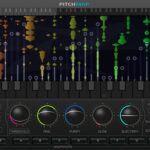 Zynaptiq_PITCHMAPの操作画面