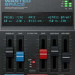 softube wasted spaceのインターフェース