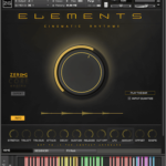 ZERO-G ELEMENTS - CINEMATIC RHYTHMSのインターフェース