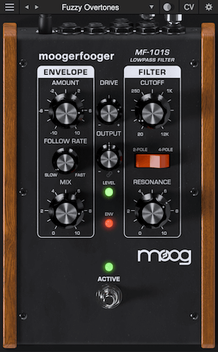 Moogerfooger MF-101SのUI