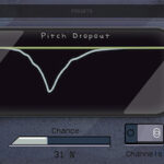 Yum Audio LoFi Pitch Dropoutの操作画面
