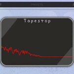 Yum Audio LoFi Tapestopの操作画面