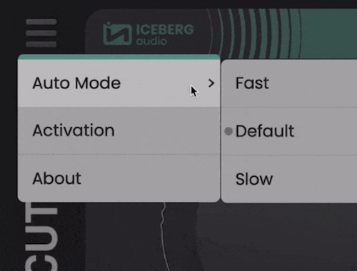 Iceberg Audio Sub CutのAUTOモード解説