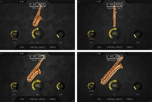 AcousticSamples -VHorns- Saxophones