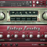Big Fish Audio「Vintage Countryの操作画面