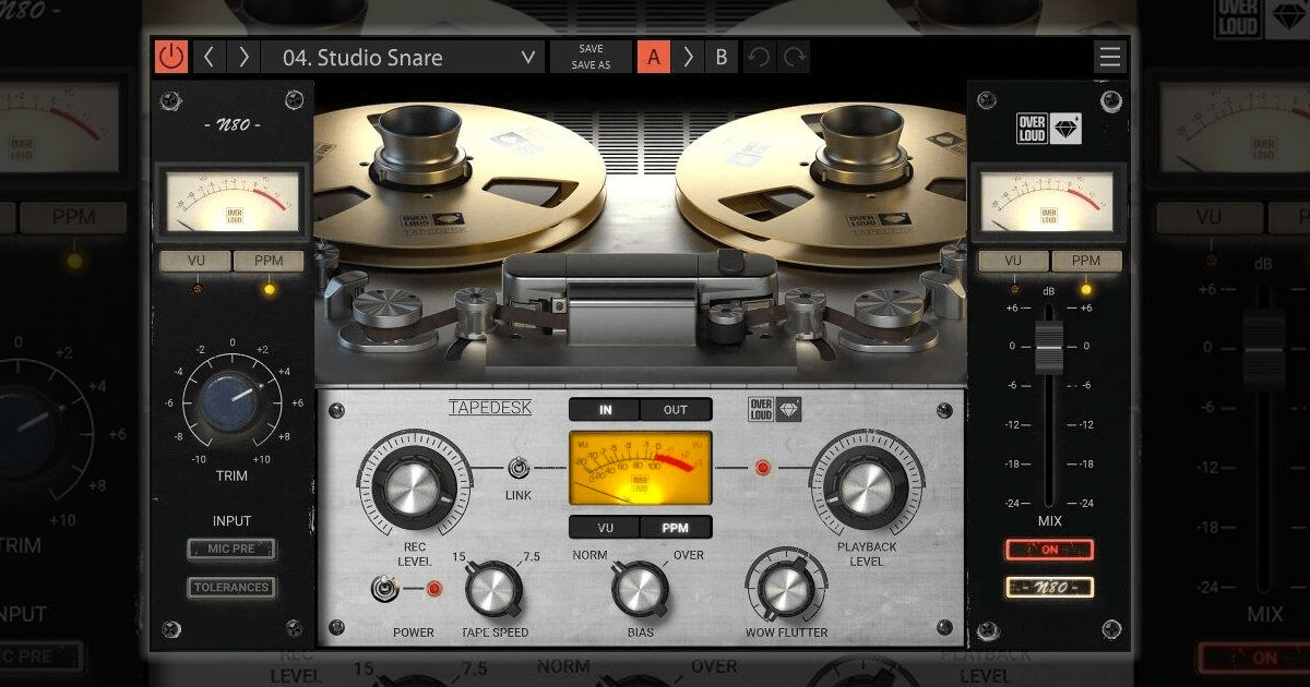 Overloud GEM Tapedesk
