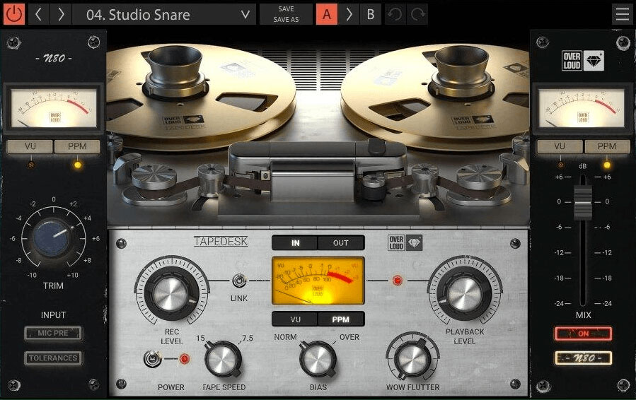 Overloud GEM Tapedesk
