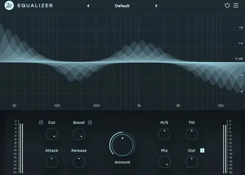 Wavesfactory「Equalizer」のGUI