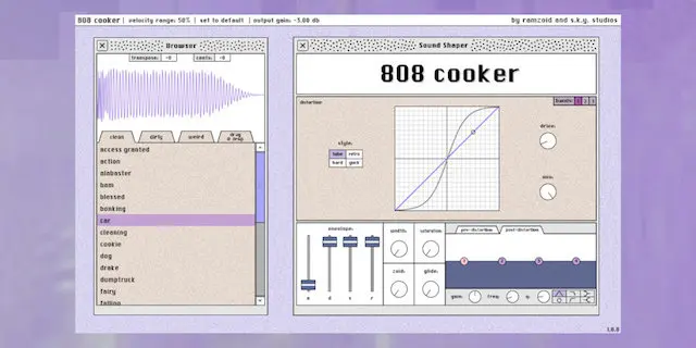 808 Cooker GUI