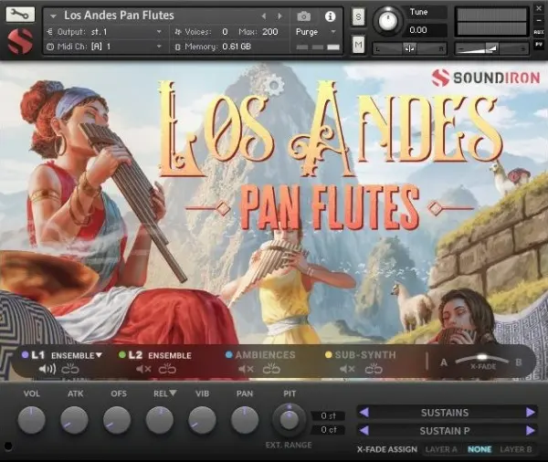 Soundiron-Los-Andes-Pan-Flutes-Kontakt