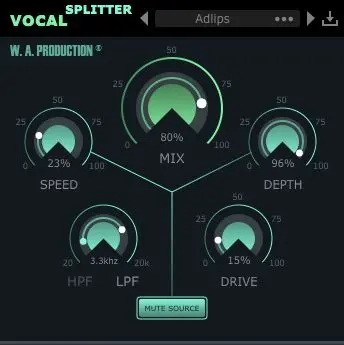 Vocal Splitter UI