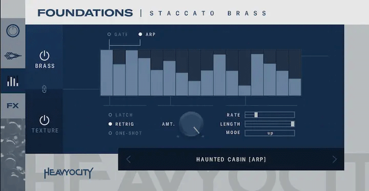 FOUNDATIONS Staccato Brass ARP