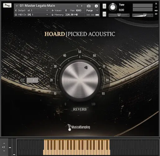 Hoard Picked Acoustic GUI