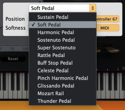 Pianoteq 9_pedal