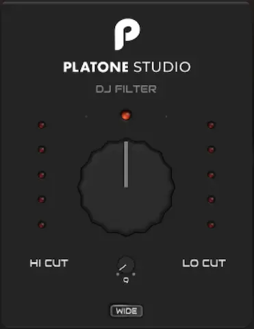 Platone Studio「DJ Filter」機能解説