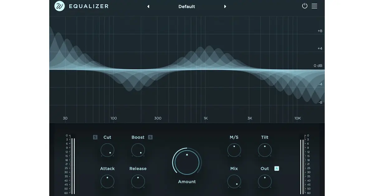 Wavesfactory「Equalizer」のGUI