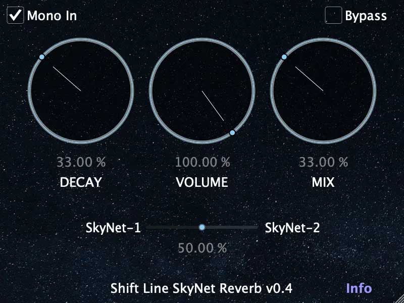 SkyNet Reverb UI