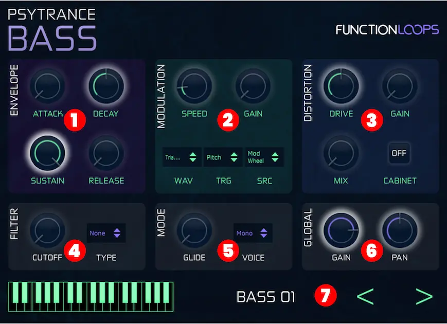 Psytrance Bass