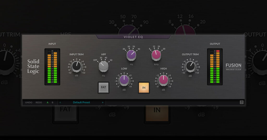 SSL Fusion Violet EQ