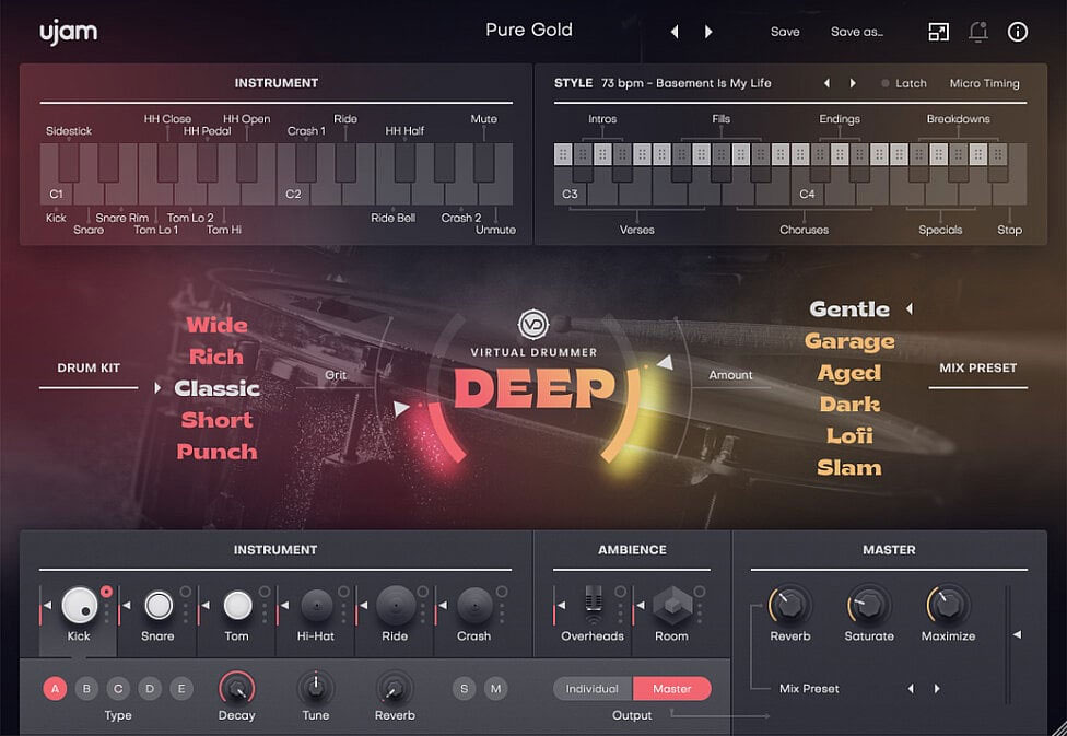 Virtual Drummer DEEP