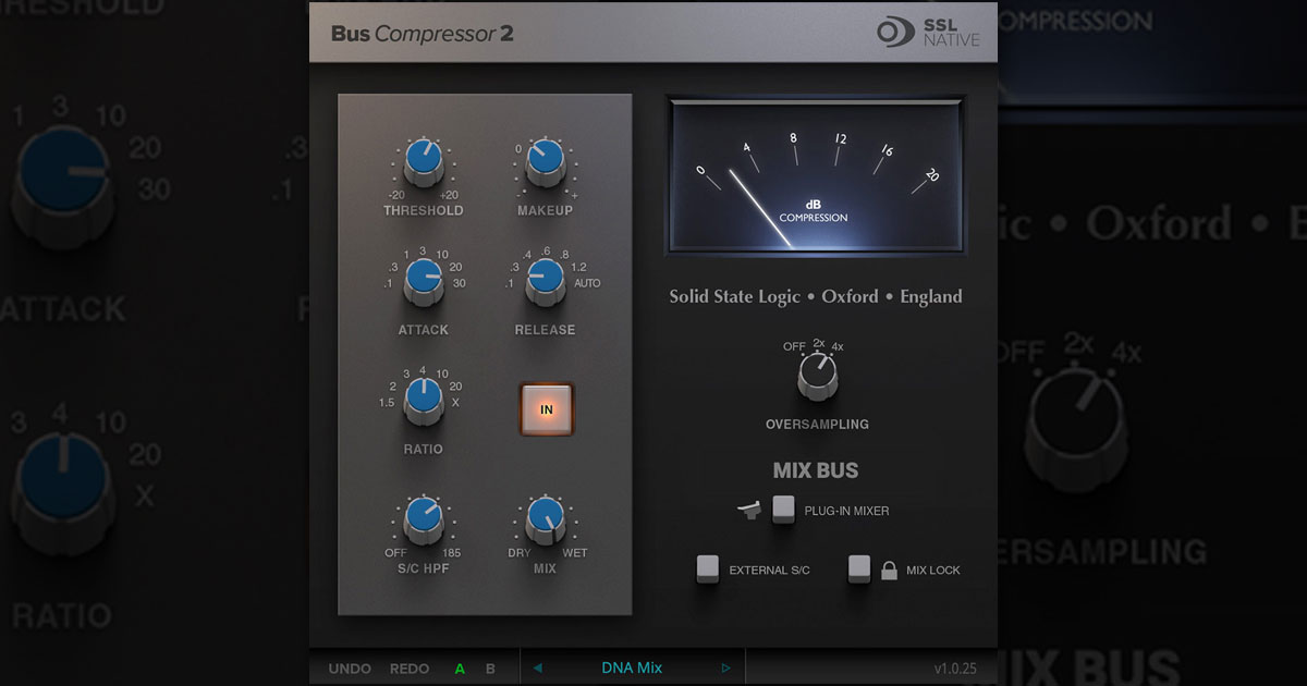 SSL Native Bus Compressor 2