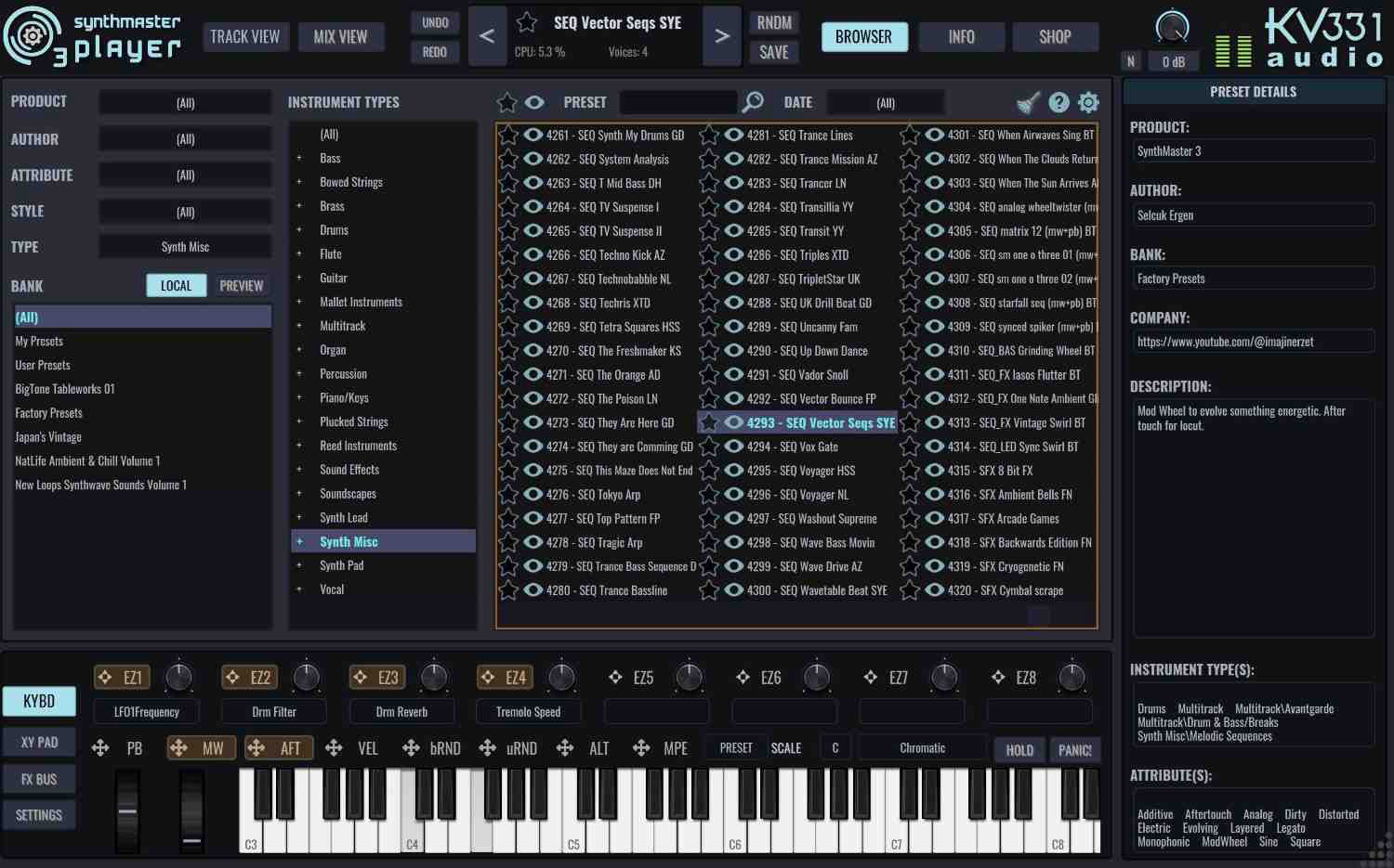 SynthMaster 3 Player