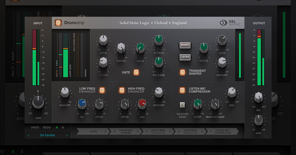 SSL Native Drumstrip