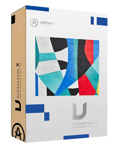 Arturia「V Collection」のパッケージ画像