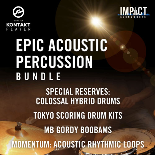 EPIC ACOUSTIC PERCUSSION BUNDLE