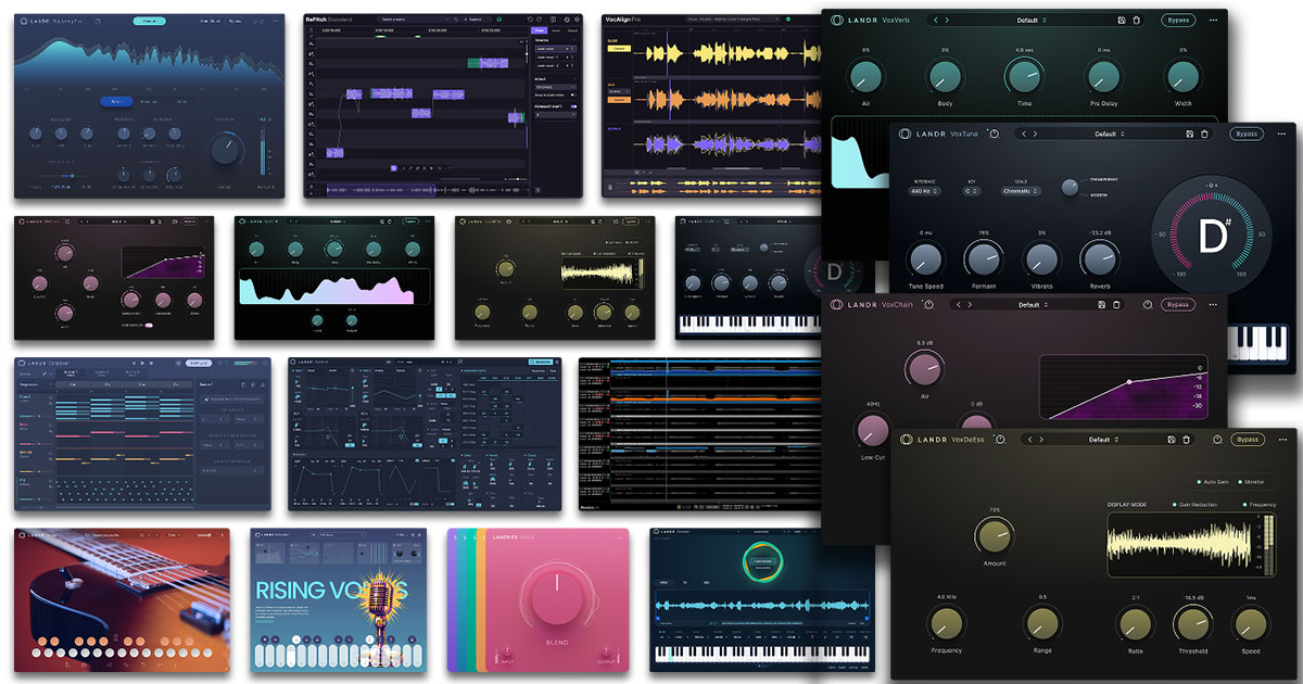 LANDR「Ultimate-Plugin-Bundle2025B」