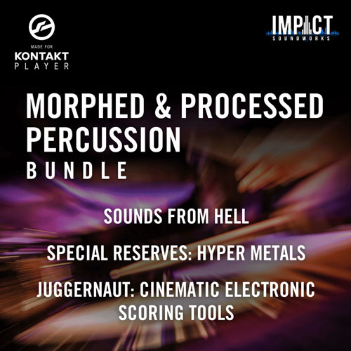 MORPHED & PROCESSED PERCUSSION BUNDLE