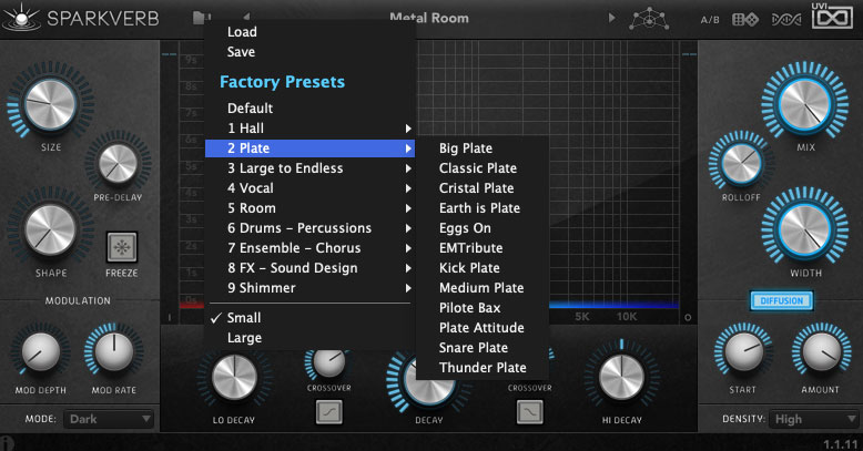 Sparkverb_preset_plate