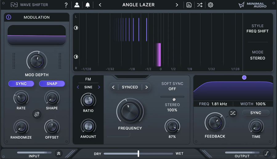 Minimal Audio WaveShifter