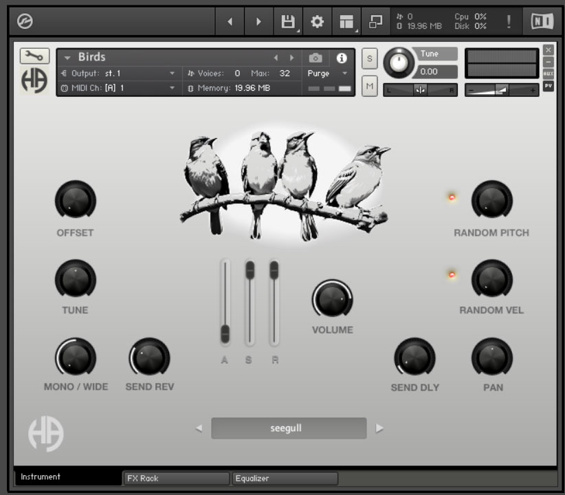 Birds_Kontakt_Library