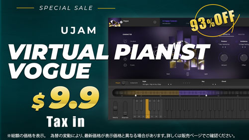 Virtual Pianist VOGUE SALE