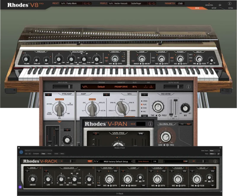 Rhodes V-Series Bundle