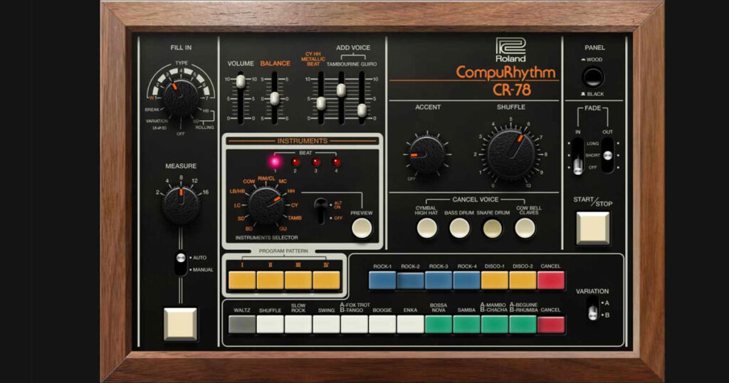 CR‑78_Software_Rhythm_Composer