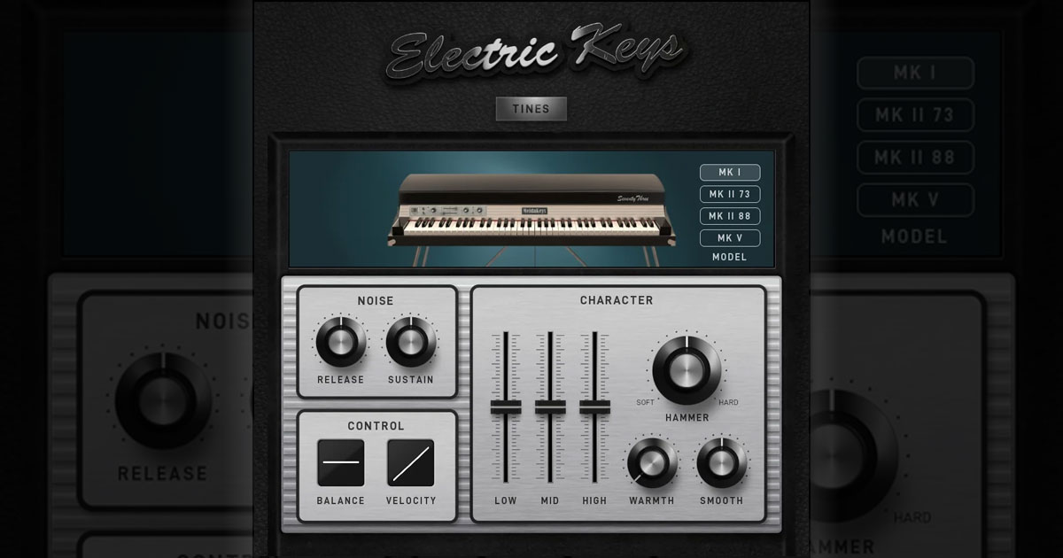 Electric Keys - Tines