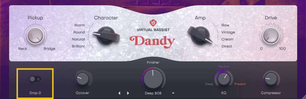 Virtual Bassist DANDY