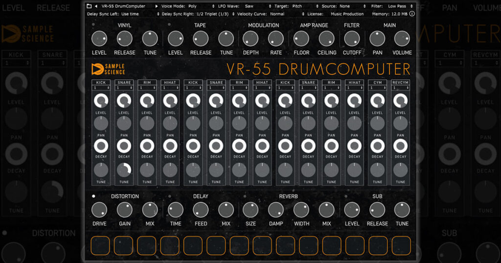 VR-55 DrumComputer