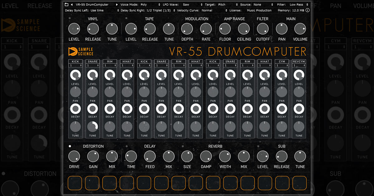 VR-55 DrumComputer