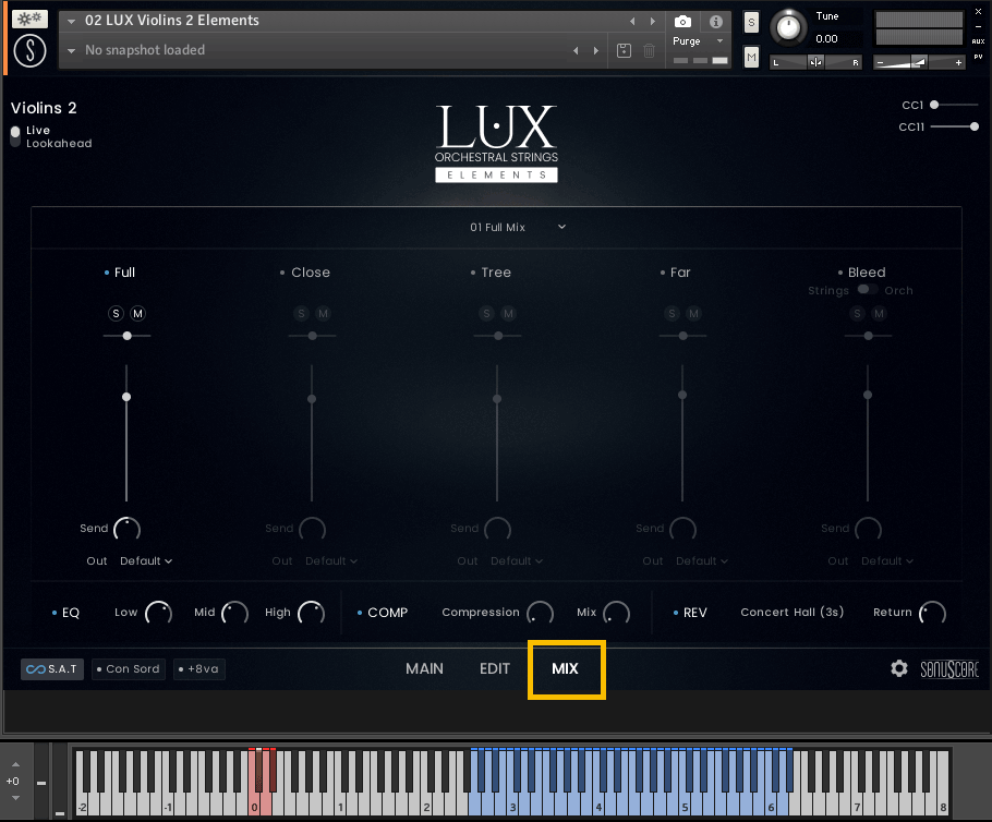 LUX Orchestral Strings Elements